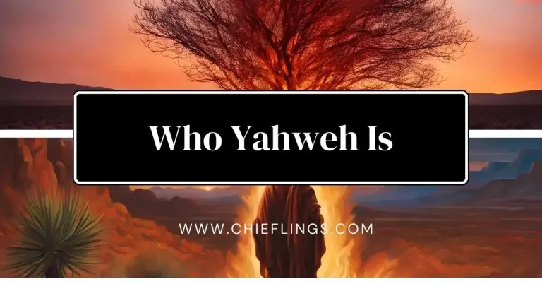Who is Yahweh? God the Father