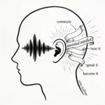 working principle of Audio confirmations; hear it, do it, become it, live it
